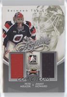 Petr Mrazek, Jimmy Howard [EX to NM] #/140