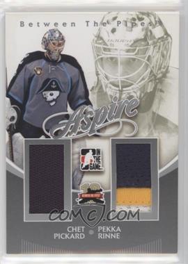 2011-12 In the Game Between the Pipes - Aspire - Silver #AS-15 - Pekka Rinne, Chet Pickard /140