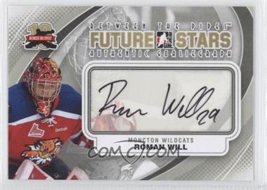 2011-12 In the Game Between the Pipes - Authentic Goaliegraph #A-RW2 - Future Stars - Roman Will
