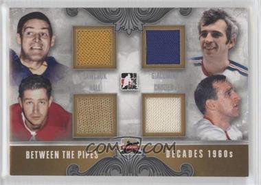 2011-12 In the Game Between the Pipes - Decades - Silver #D-04 - Terry Sawchuk, Ed Giacomin, Glenn Hall, Roger Crozier /50