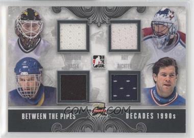 2011-12 In the Game Between the Pipes - Decades - Silver #D-09 - Ed Belfour, Patrick Roy, Dominik Hasek, Mike Richter /50