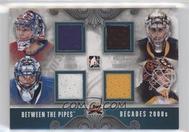 2011-12 In the Game Between the Pipes - Decades - Silver #D-12 - Carey Price, Ryan Miller, Roberto Luongo, Tim Thomas /50
