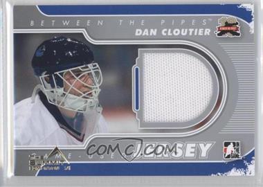 2011-12 In the Game Between the Pipes - Game-Used - Silver Jersey The Summit Edmonton #M-40 - Dan Cloutier /1