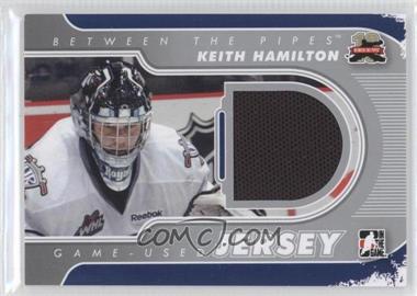 2011-12 In the Game Between the Pipes - Game-Used - Silver Jersey #M-27 - Keith Hamilton /140