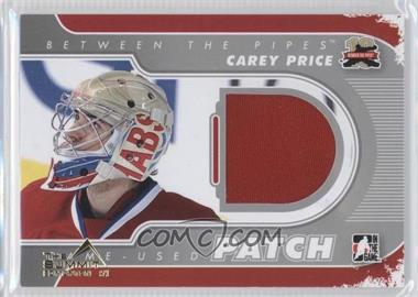 2011-12 In the Game Between the Pipes - Game-Used - Silver Patch The Summit Edmonton #M-04 - Carey Price /1