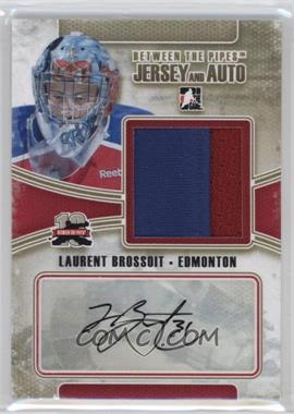 2011-12 In the Game Between the Pipes - Game-Used Jersey and Auto #GUJA-LB - Laurent Brossoit /5