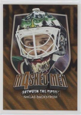 2011-12 In the Game Between the Pipes - Masked Men 4 - Gold #MM-03 - Niklas Backstrom /10