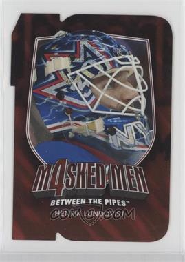 2011-12 In the Game Between the Pipes - Masked Men 4 - Ruby Die-Cut #MM-27 - Henrik Lundqvist