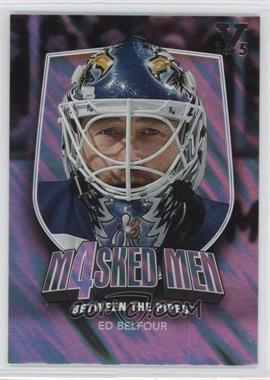 2011-12 In the Game Between the Pipes - Masked Men 4 - Silver 14-15 ITG Ultimate Vault Silver #MM-05 - Ed Belfour /5