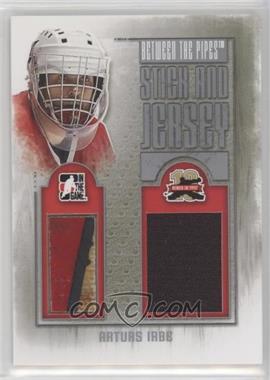 2011-12 In the Game Between the Pipes - Stick and Jersey - Silver #SJ-13 - Arturs Irbe /19