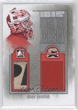 2011-12 In the Game Between the Pipes - Stick and Jersey - Silver #SJ-21 - Mike Vernon /19