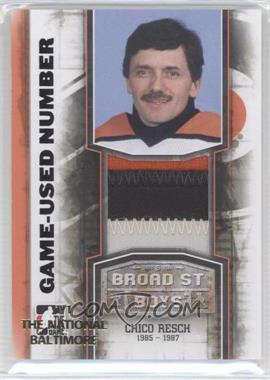 2011-12 In the Game Broad Street Boys Series - Game-Used Memorabilia - Black Number The National Baltimore #M-30 - Chico Resch /1