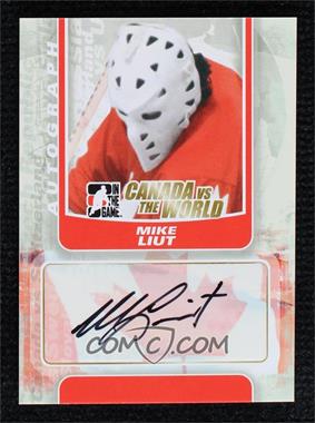 2011-12 In the Game Canada VS the World - Autographs #A-MLI - Mike Liut