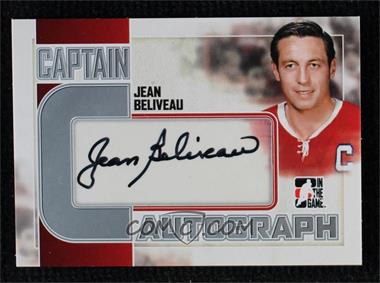 2011-12 In the Game Captain-C Series - Autograph - Silver #A-JB - Jean Beliveau
