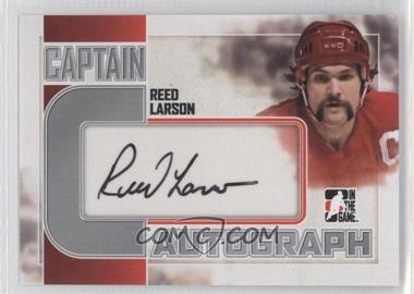 2011-12 In the Game Captain-C Series - Autograph - Silver #A-RLA - Reed Larson