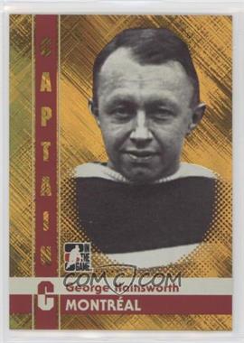 2011-12 In the Game Captain-C Series - [Base] - Gold #33 - George Hainsworth /50
