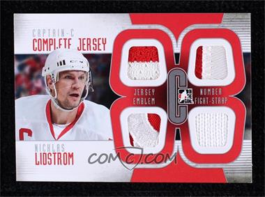 2011-12 In the Game Captain-C Series - Complete Jersey - Silver #CJ-14 - Nicklas Lidstrom