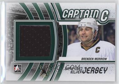 2011-12 In the Game Captain-C Series - Game-Used - Silver Jersey Spring Expo #M-03 - Brenden Morrow /1