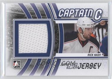 2011-12 In the Game Captain-C Series - Game-Used - Silver Jersey #M-45 - Rick Nash /90