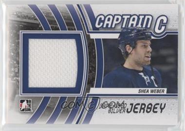 2011-12 In the Game Captain-C Series - Game-Used - Silver Jersey #M-51 - Shea Weber /90