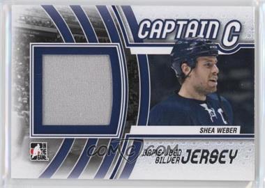 2011-12 In the Game Captain-C Series - Game-Used - Silver Jersey #M-51 - Shea Weber /90