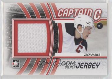 2011-12 In the Game Captain-C Series - Game-Used - Silver Jersey #M-59 - Zach Parise /90