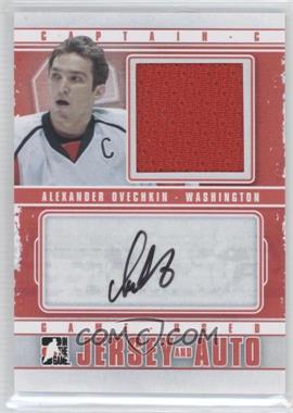 2011-12 In the Game Captain-C Series - Jersey and Auto #JA-AO - Alexander Ovechkin