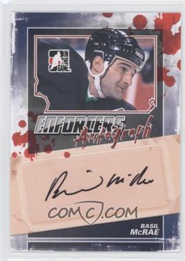 2011-12 In the Game Enforcers - Autographs #A-BM - Basil McRae