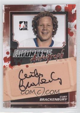 2011-12 In the Game Enforcers - Autographs #A-CB - Curt Brackenbury