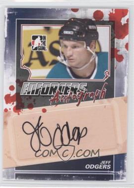 2011-12 In the Game Enforcers - Autographs #A-JO - Jeff Odgers