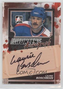 2011-12 In the Game Enforcers - Autographs #A-LB - Laurie Boschman