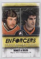 Dave Schultz, Clark Gillies