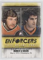 Dave Schultz, Clark Gillies