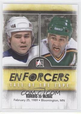 2011-12 In the Game Enforcers - [Base] #48 - Kordic vs McRae