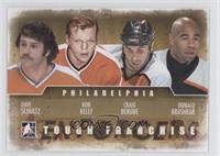 Bob Kelly, Craig Berube, Donald Brashear, Dave Schultz