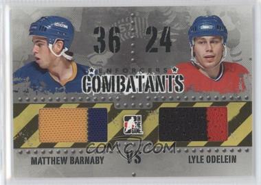 2011-12 In the Game Enforcers - Combatants - Black #C-10 - Matthew Barnaby, Lyle Odelein