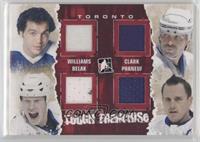 Tiger Williams, Wade Belak, Wendel Clark, Dion Phaneuf