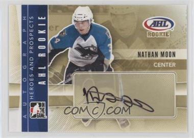 2011-12 In the Game Heroes and Prospects - Autographs #A-NMO - Nathan Moon