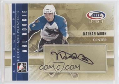 2011-12 In the Game Heroes and Prospects - Autographs #A-NMO - Nathan Moon