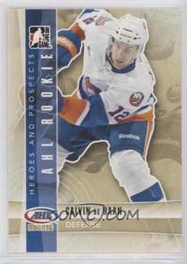 2011-12 In the Game Heroes and Prospects - [Base] #138 - Calvin de Haan