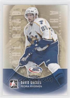 2011-12 In the Game Heroes and Prospects - [Base] #151 - David Backes