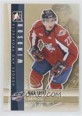 2011-12 In the Game Heroes and Prospects - [Base] #29 - Nick Ebert