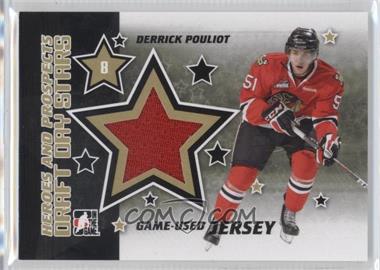 2011-12 In the Game Heroes and Prospects - Draft Day Stars Jersey #DDSJ-07 - Derrick Pouliot