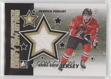 2011-12 In the Game Heroes and Prospects - Draft Day Stars Jersey #DDSJ-07 - Derrick Pouliot