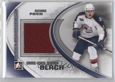 2011-12 In the Game Heroes and Prospects - Game-Used - Black Jersey #M-25 - Richard Panik