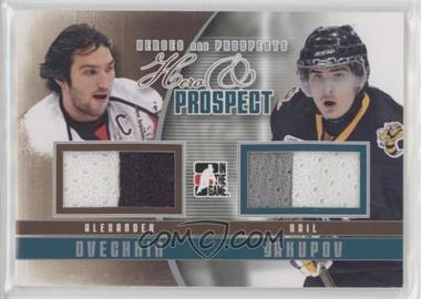 2011-12 In the Game Heroes and Prospects - Hero & Prospect - Silver #HP-10 - Alex Ovechkin, Nail Yakupov /50