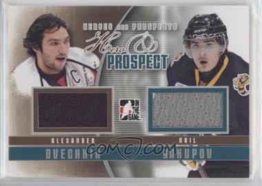 2011-12 In the Game Heroes and Prospects - Hero & Prospect - Silver #HP-10 - Alex Ovechkin, Nail Yakupov /50