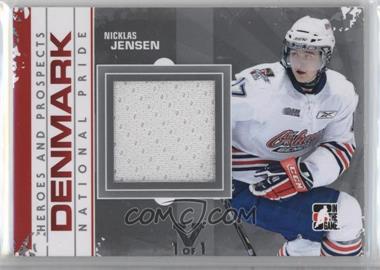 2011-12 In the Game Heroes and Prospects - National Pride - Silver ITG Vault Silver #NAT-07 - Nicklas Jensen /1