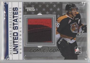 2011-12 In the Game Heroes and Prospects - National Pride - Silver #NAT-05 - Emerson Etem /40