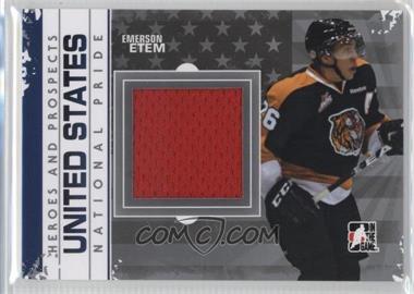 2011-12 In the Game Heroes and Prospects - National Pride - Silver #NAT-05 - Emerson Etem /40